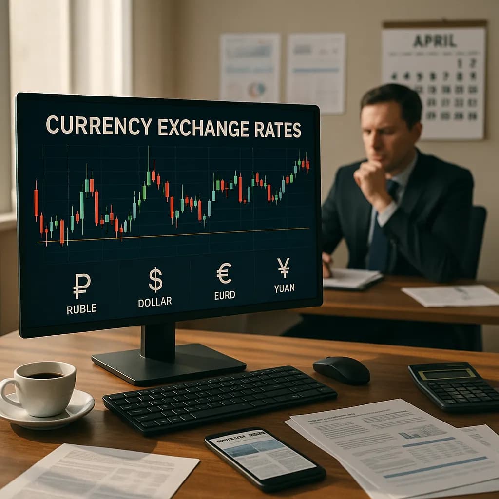Прогноз курса рубля на апрель 2026 года