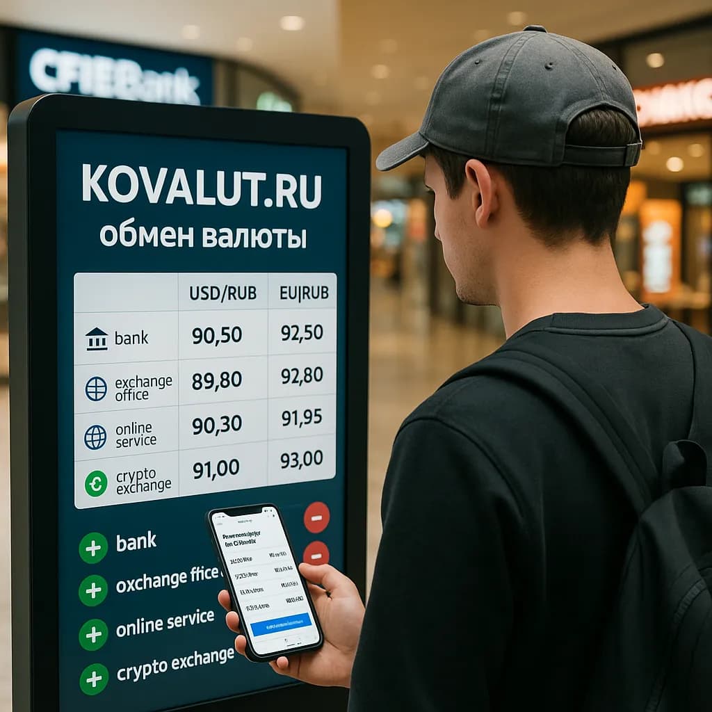 Обмен валюты в 2026 году