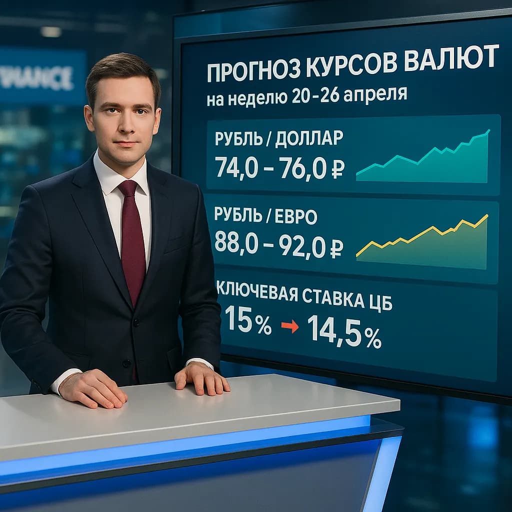 Прогноз курса рубля на неделю 20–26 апреля
