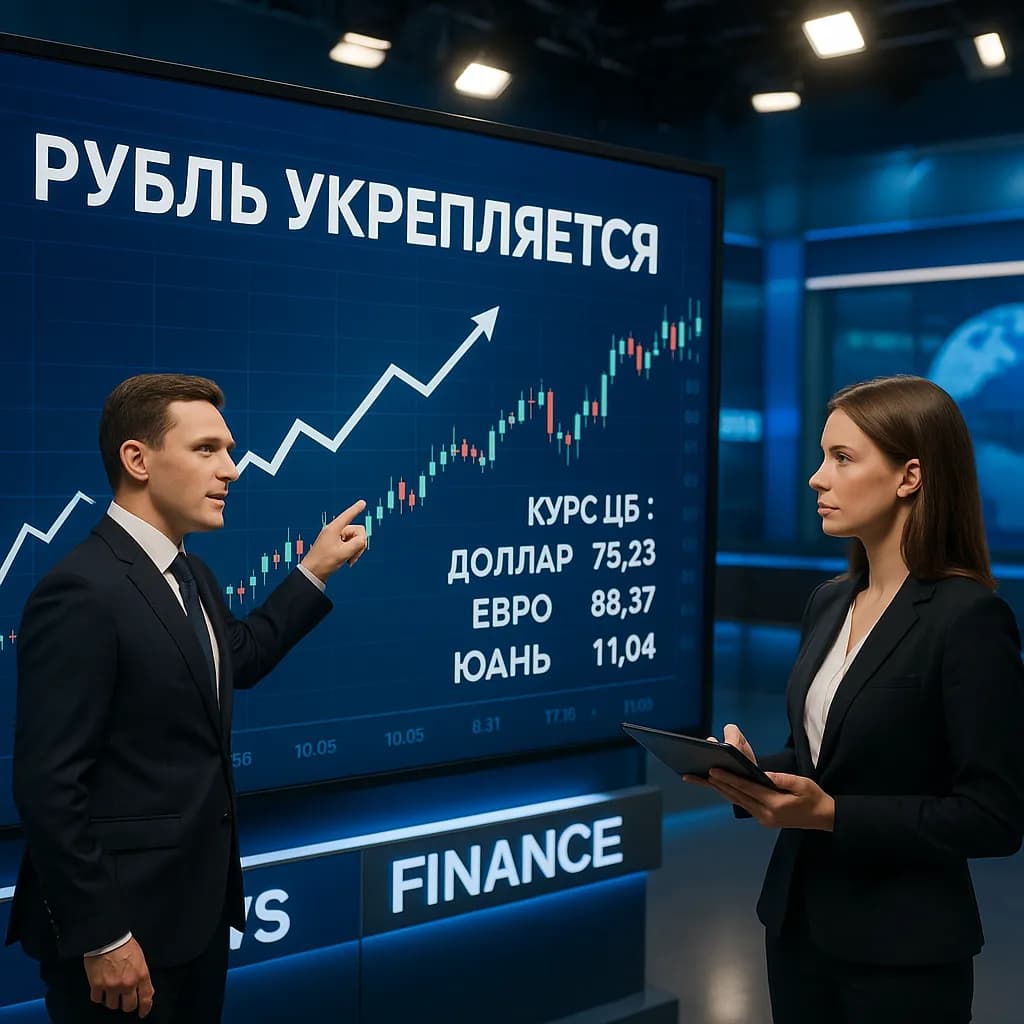 Рубль вновь укрепляется