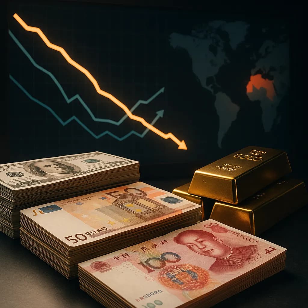 Доля доллара в мировых резервах показала исторический минимум