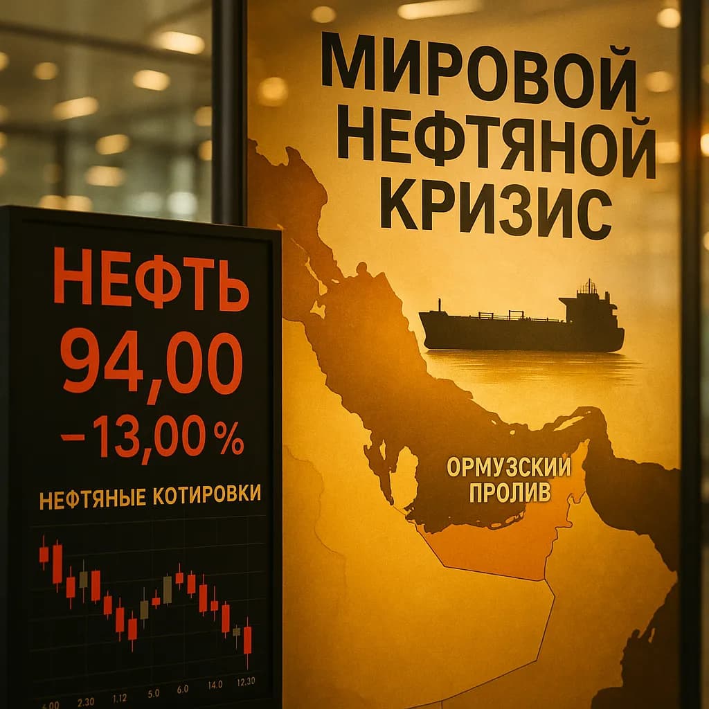 Нефть резко подешевела на фоне новостей о приостановке бомбардировок Ирана