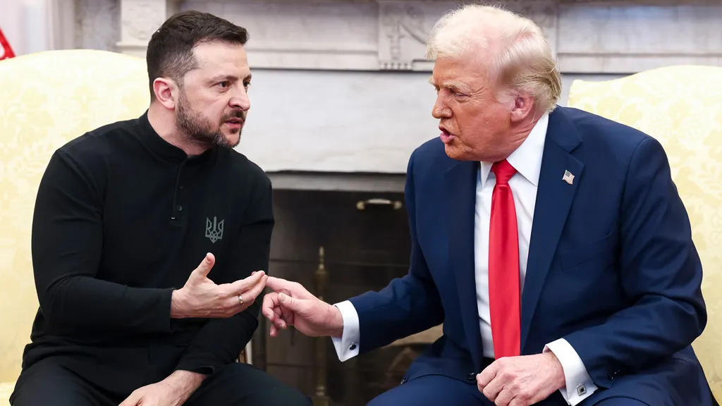 Скандальная встреча Трампа и Зеленского.