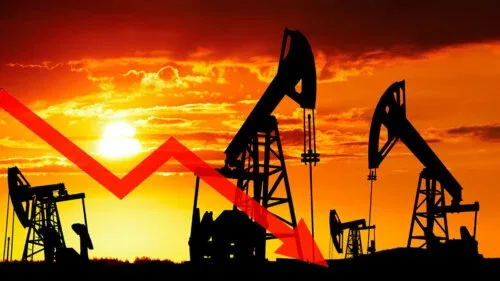 Цена нефти Brent опустилась ниже $68