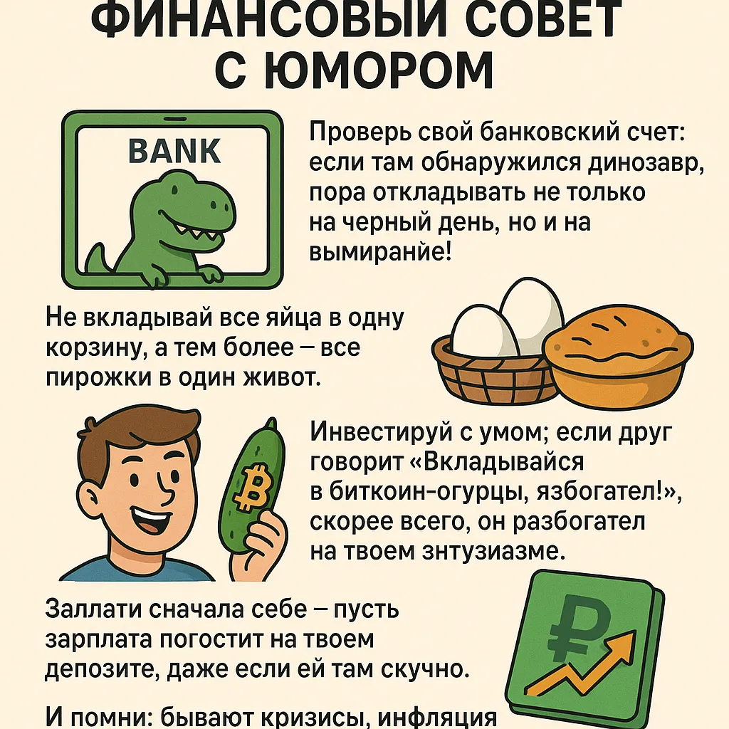 Финансовый совет с юмором на 4 сентября 2025 года