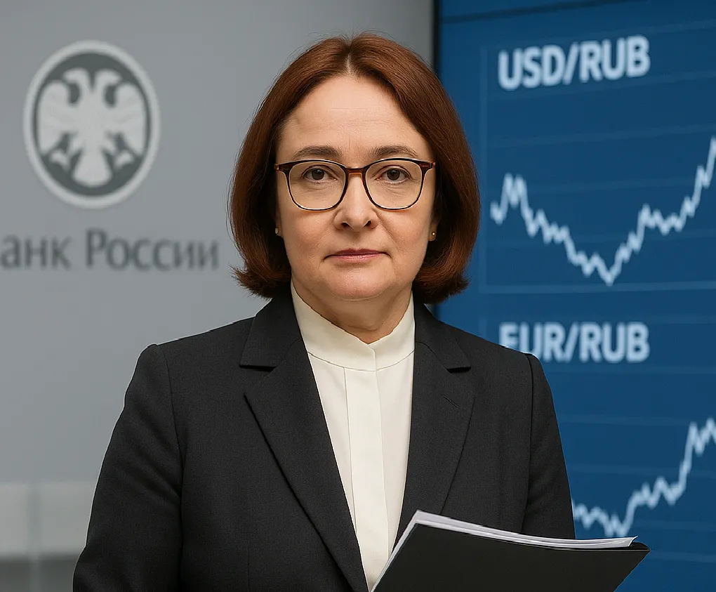 Набиуллина: Курс рубля должен формироваться рынком, а не действиями ЦБ