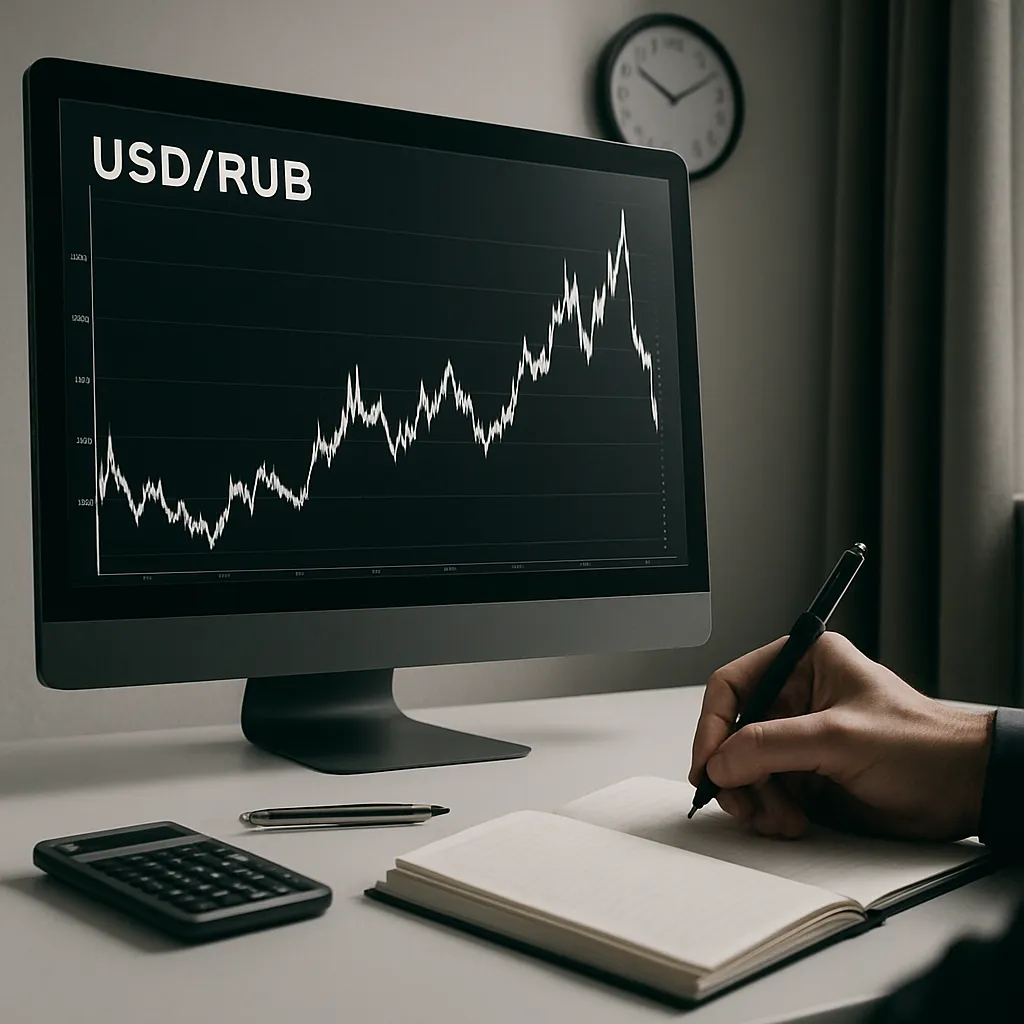 Рубль держится в зоне риска