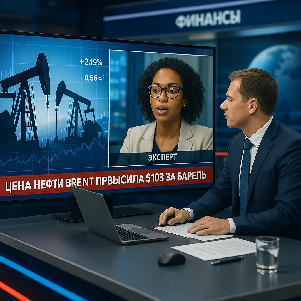 Цена нефти Brent превысила $103 за баррель