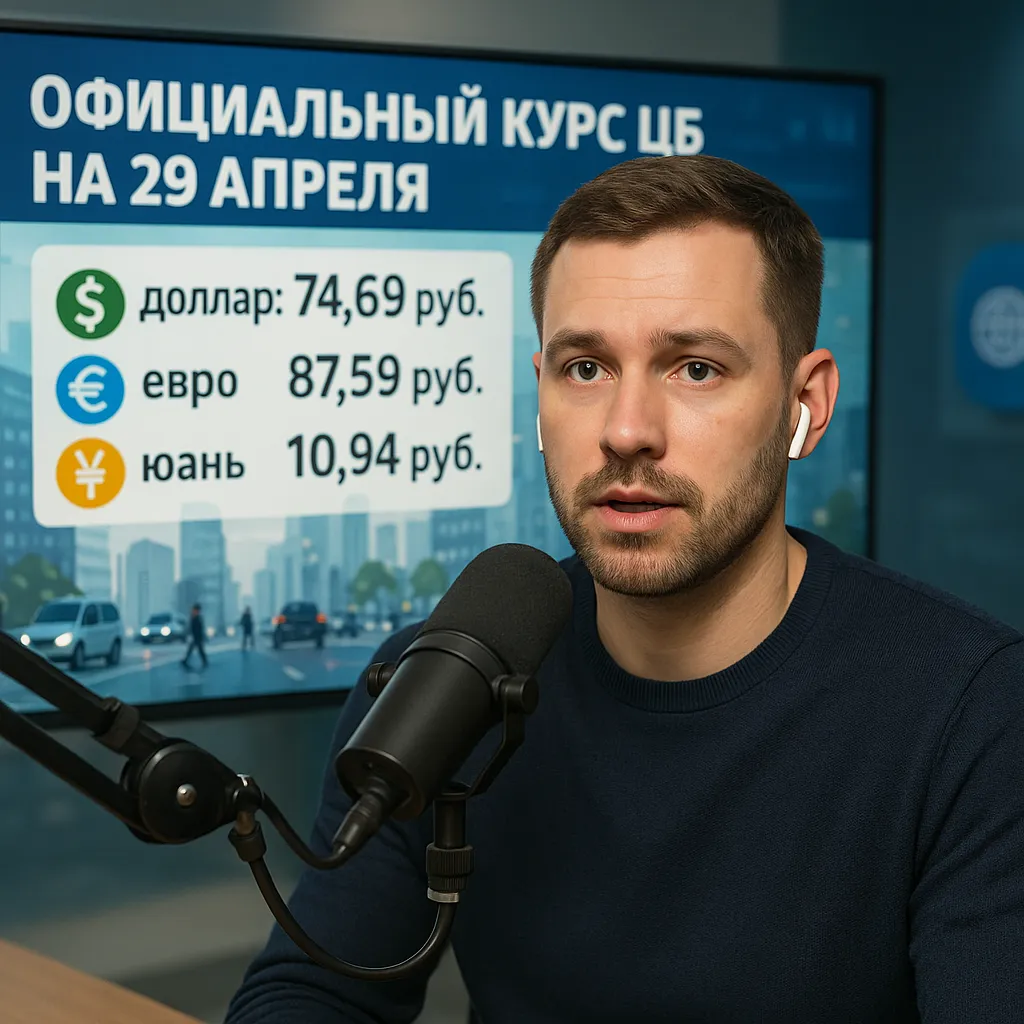 Рубль продолжает укрепляться: курсы доллара, евро и юаня на 29 апреля 2026 года