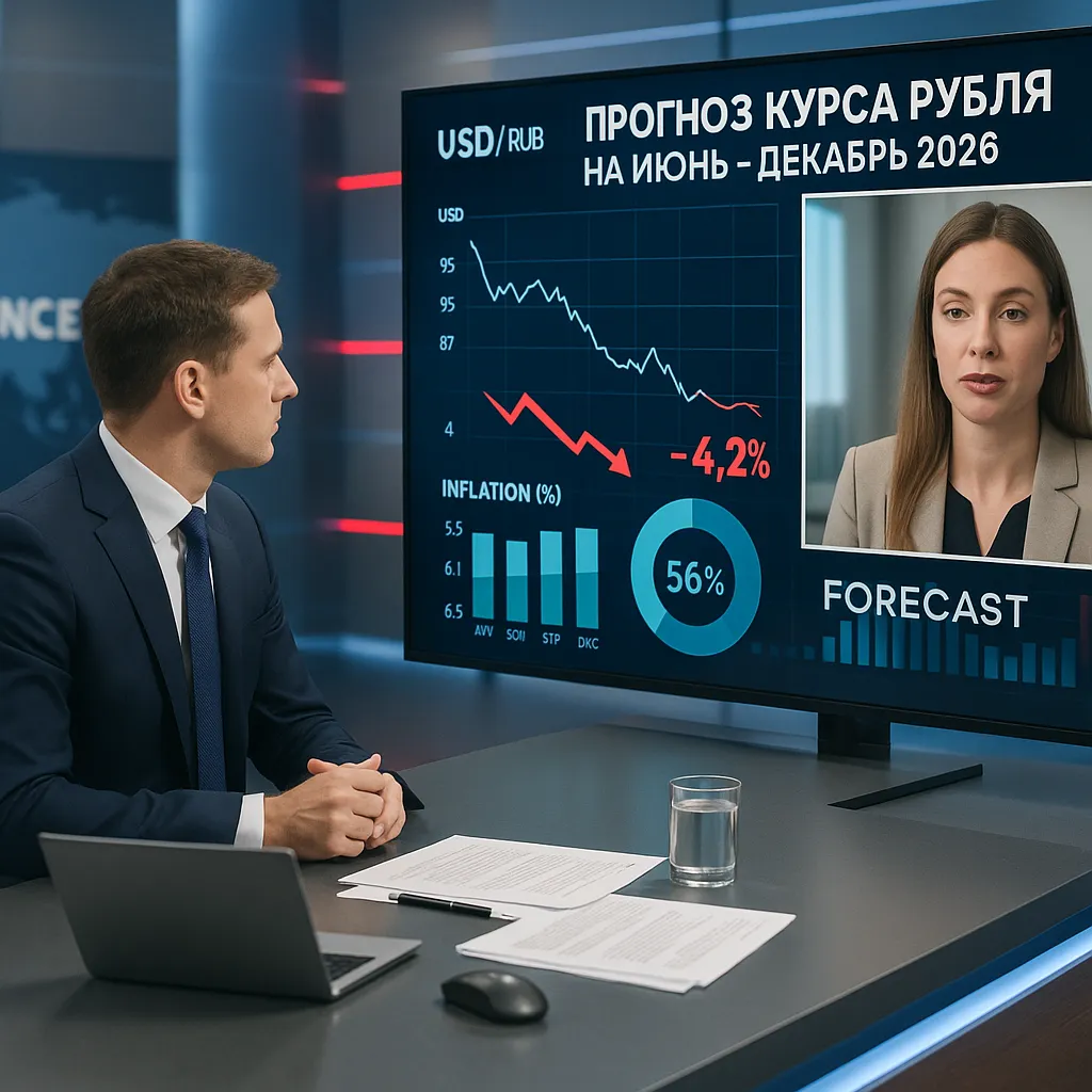 Прогноз курса рубля на июнь–декабрь 2026