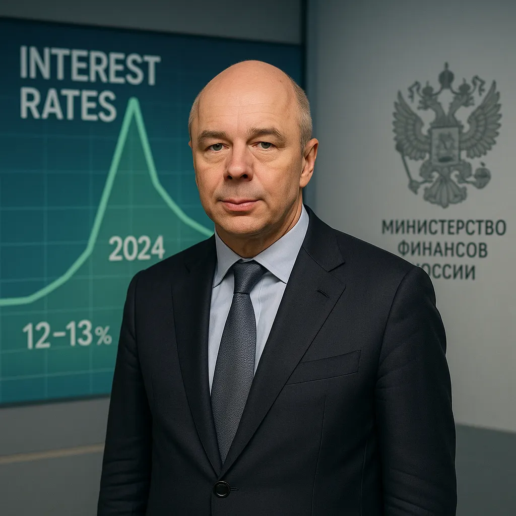 Силуанов сообщил: в бюджет на 2026 год заложена ключевая ставка 12–13%