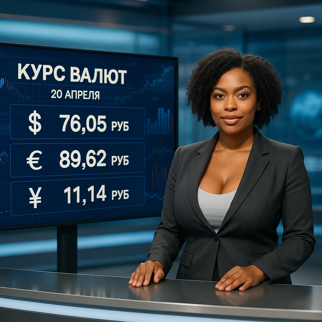 Официальные курсы валют ЦБ РФ на 20 апреля 2026 года