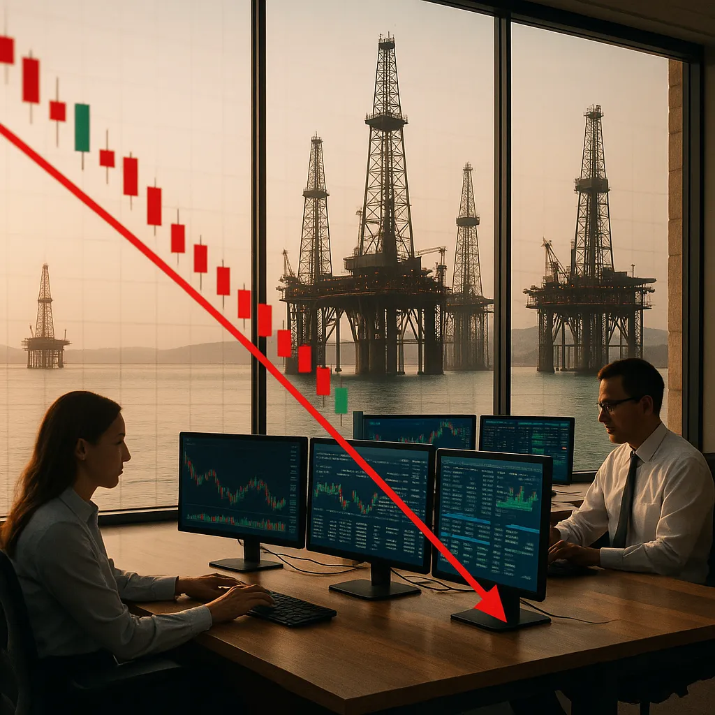 Цены на нефть падают