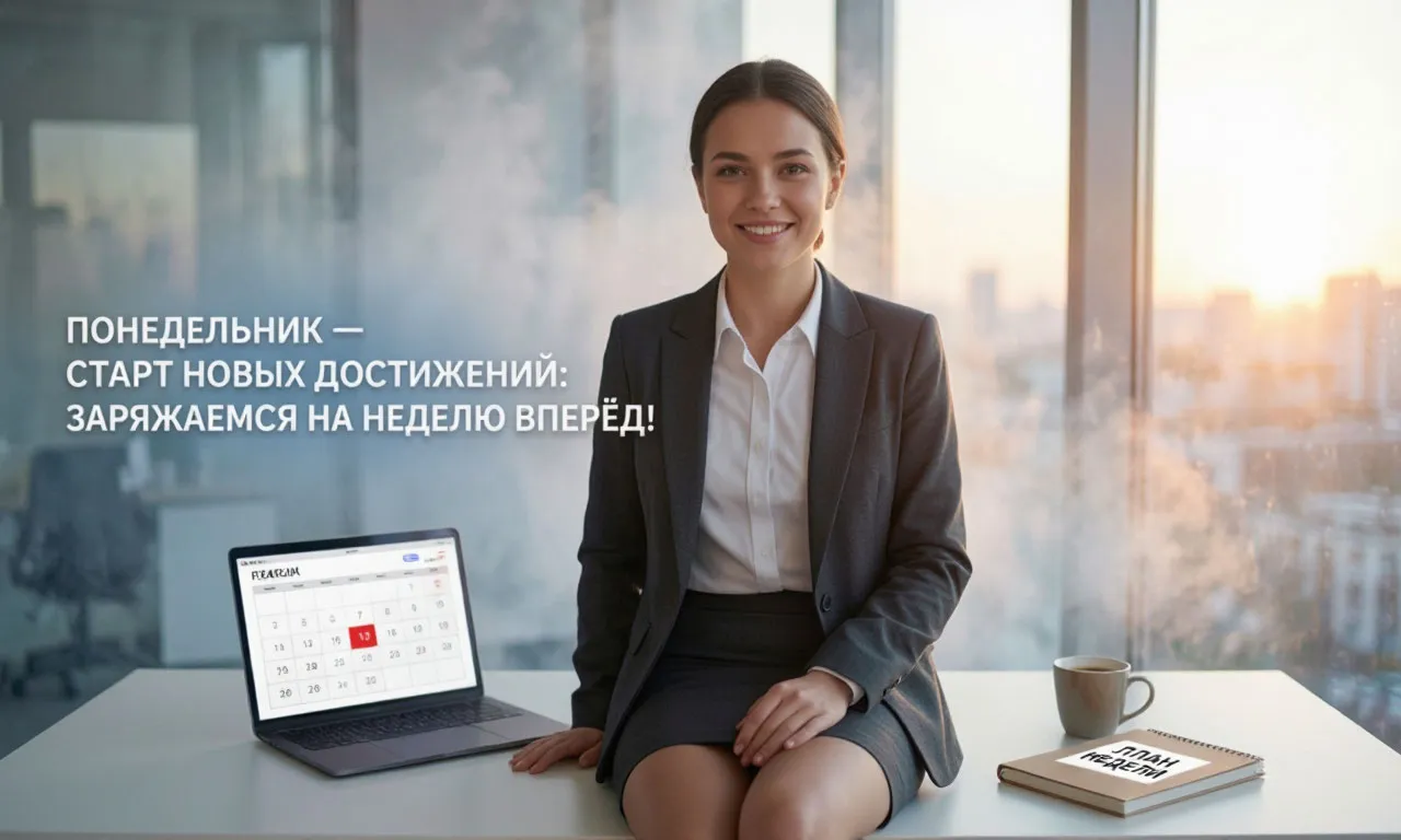 Понедельник — старт новых достижений